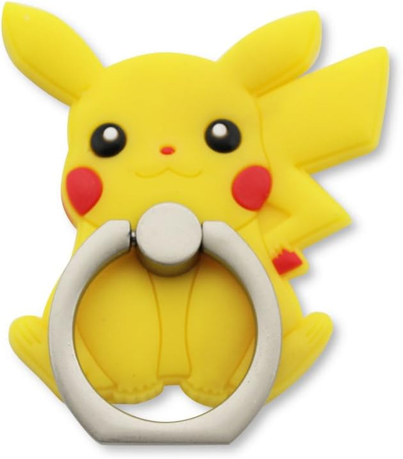 Finex 3 Pcs Set Pokeball 2-In-1 Mobile Cell Smart Phone Kickstand Finger Ring and Holder Stand Grip Cute 360 Degree Rotating Ring for Iphone Samsung Android Smartphone Case - Random  Finex   