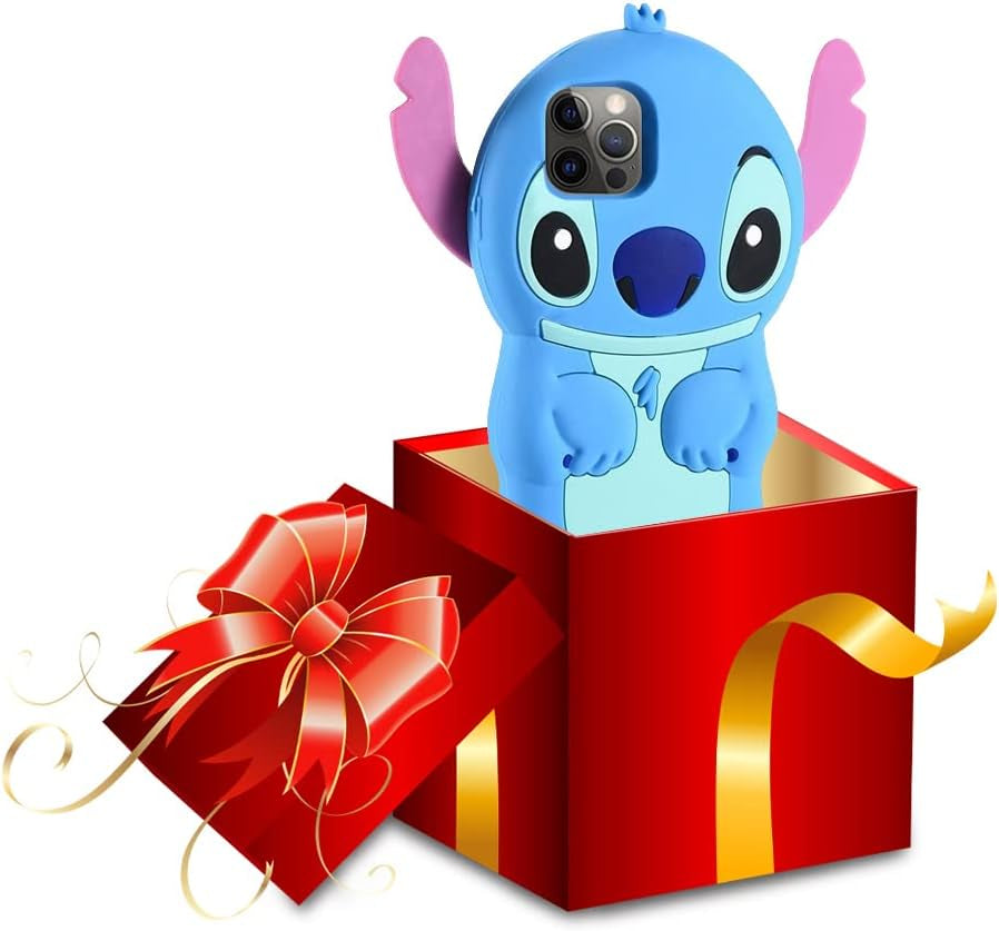 ZCSIBORUI Compatible with Iphone 12 Pro Max Case, 3D Cartoon Silicone Cover, Cute Cartoon Animal Character Cool Shockproof Silicone Protective Shell Skin Case for Iphone 12 Pro Max  ZCSIBORUI   