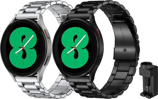 Z.Duduzaza 20Mm Strap Compatible for Samsung Galaxy Watch 4 Band, Galaxy Watch 5, 40Mm 44Mm, Stainless Steel Watch Quick Release Watch Bands Fit Galaxy Watch 4 Classic 42Mm 46Mm/Galaxy Watch Active 2 40Mm/44Mm  Z.DuDuZAZA   