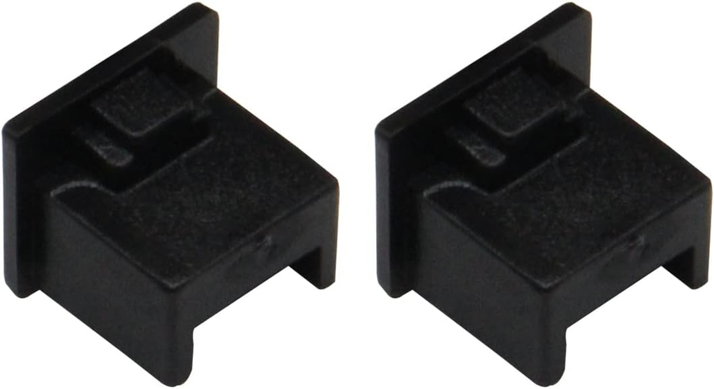 20Pcs RJ-45 Plug Protector Dust Covers, Plastic RJ45 a Female Anti-Dust Plug Ethernet Hub Port Protector for RJ45 Female Port (Blue)  Generic Black  