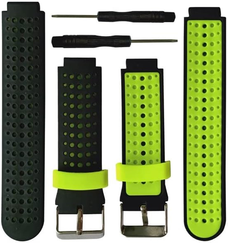 SAWIDEE Fashion Bands for Garmin Forerunner 220 Watch Band Silicone Bracelet for Forerunner 230/620/630/735XT/235 Lite Replacement Strap  SAWIDEE K For Forerunner 230 