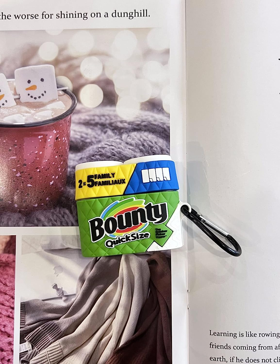 Adorable Case for Apple Airpods Pro Anime Cartoon Cute Kawaii Protective Case Anti-Fall Headphone Case for Airpod Pro Case Cover (Tissue, Airpods Pro)  KIRDEIVY   