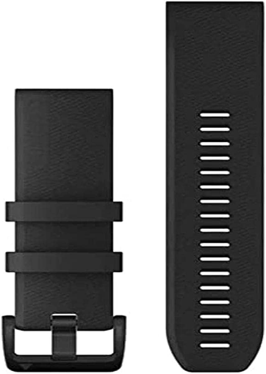 Garmin Quickfit Watch Strap, Ventilated, Carbon Grey, Titanium  Garmin   