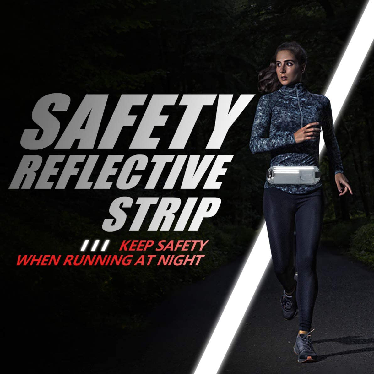 【2 Packs Family Share Bundle】Fanny Packs for Women Men Running Belt Waist Pack Bag for Workout Gym Exercise Walking Hiking Belt Bag Waist Pouch Fits Iphone Cell Phone Holder for Travel Money Belt  MAXTOP   