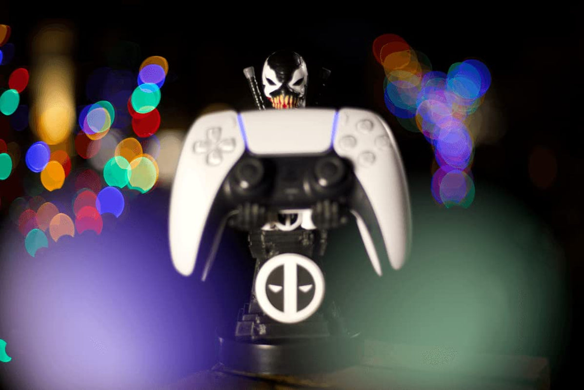 Cable Guys - Deadpool "Back in Black" Venom Accessory Holder for Gaming Controllers and Smartphones (Electronic Games////)  Exquisite Gaming   