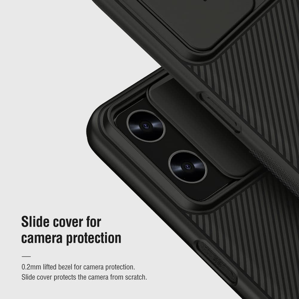 Le-Reach for Oneplus Nord CE 2 Lite Phone Case with Slide Lens Protection, Impact-Resistant Shockproof Protective Case Cover for Oneplus Nord CE 2 Lite 5G (Blue)  Le-Reach   