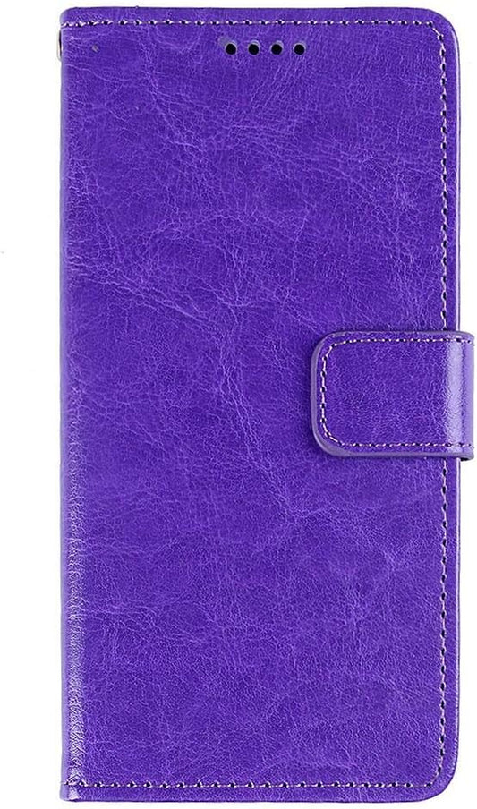 Phone Case for Sony Xperia XZ2 Compact,Smooth Leather Flip Wallet Case with Card Slot,Stand Holder and Magnetic Closure,Sony Xperia XZ2 Compact Leather Case Cover  SJK-MKS   