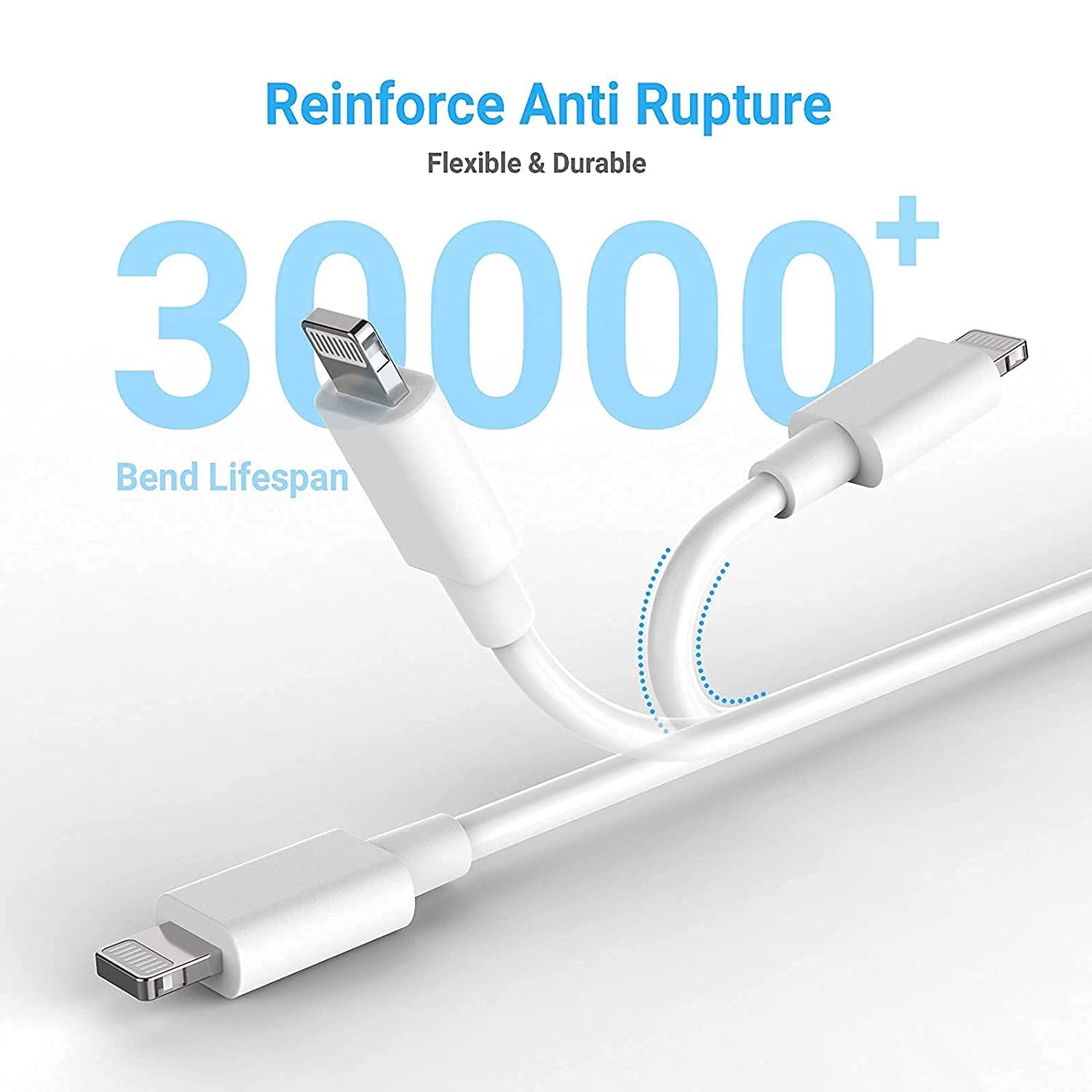 BNKLEE Charger Cable for Airpods Pro Wireless Earbuds, Airpods (2Nd/3Nd Generation), Airpods Max Wireless Over-Ear Headphones Charging Cord Power Adapter (5Ft)  BNKLEE   