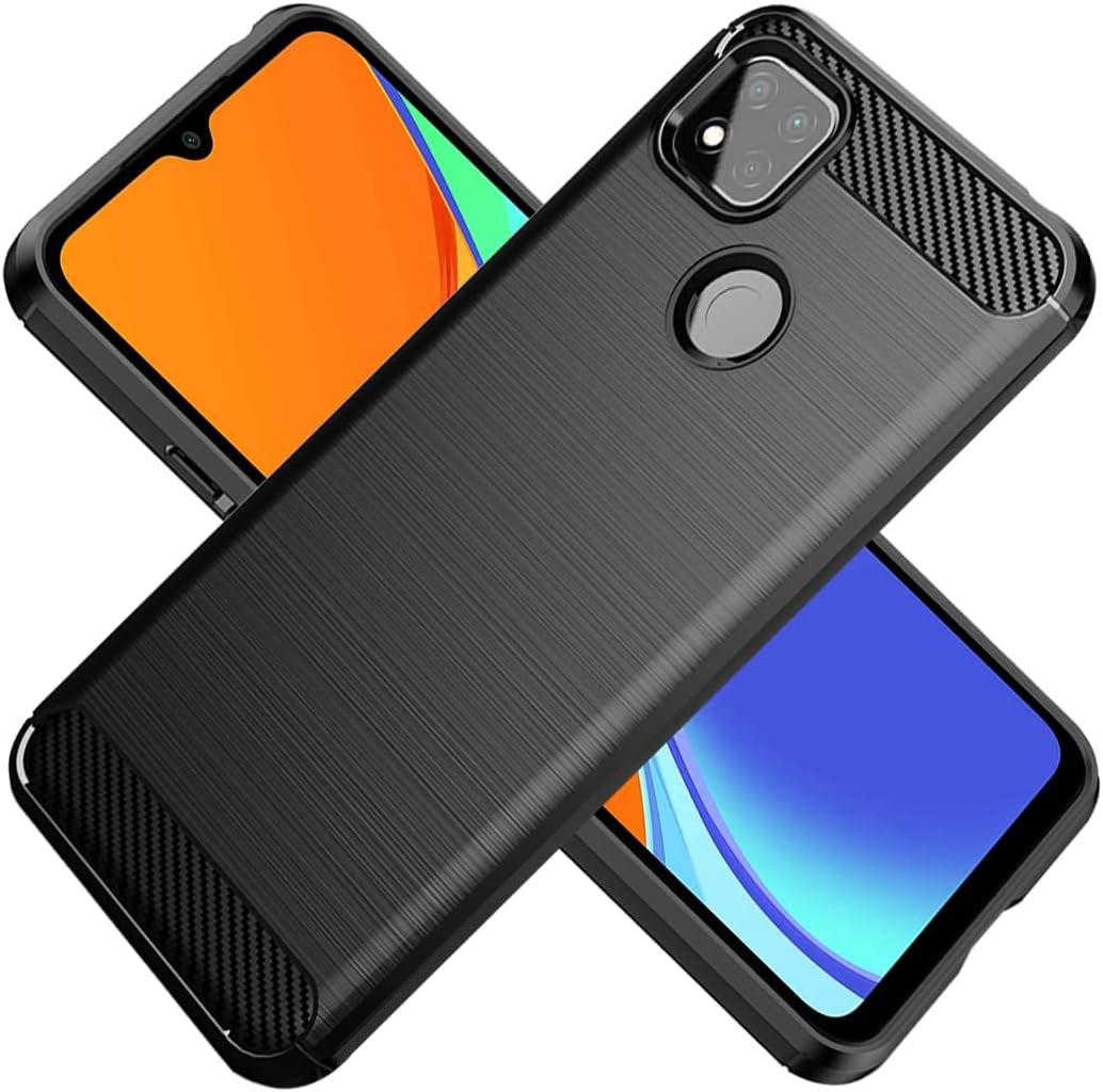 KOARWVC Case for Redmi 9C/Poco C3/Redmi 10A/Redmi 9 Activ Case, Crystal Clear Case Gradient Slim anti Scratch TPU Shockproof Protective Phone Cases Cover for Xiaomi Redmi 9C (Pink/Gold)  KOARWVC Black  