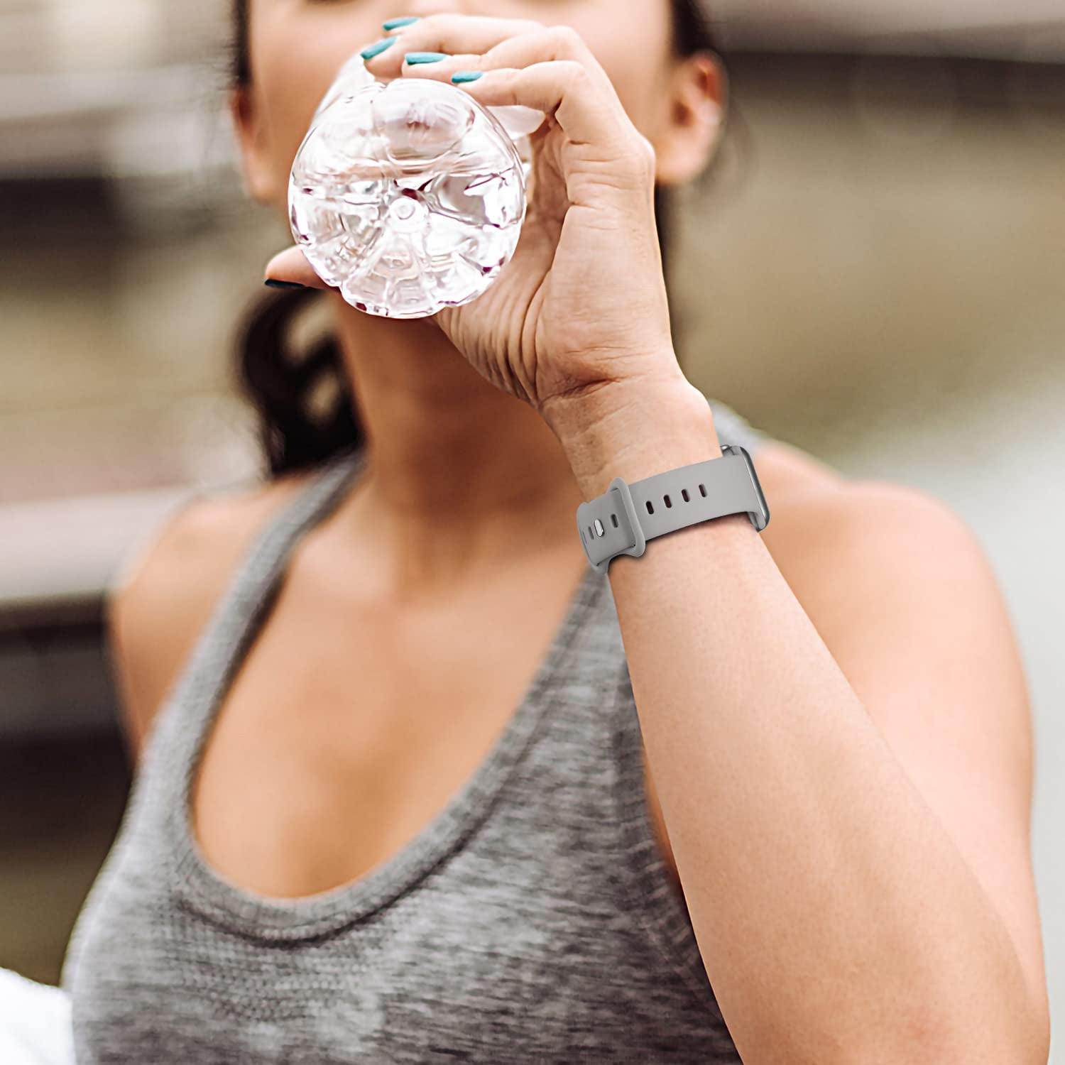 SNBLK [14 Pack] Compatible with Apple Watch Band 38Mm 40Mm 41Mm 42Mm 44Mm 45Mm 49Mm for Women Men, Soft Silicone Wrist Bands Sport Strap Compatible for Iwatch Series 8 7 6 5 4 3 2 1 SE Ultra  SNBLK   