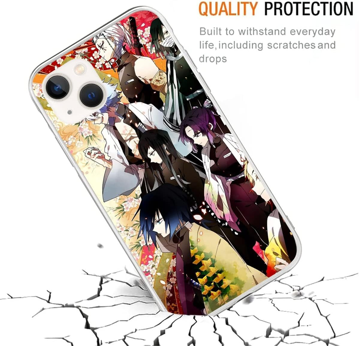 Compatible with LG G7 | LG G7 Thinq | LG G7 Fit | LG G7 One Sla'Yer Anime Cool De'Mon 913 Case Slim Soft Flexible TPU Thin Protective Cover Case Clear  CUENDX   