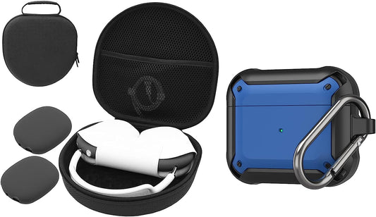 Procase Hard Case for Airpods Max Bundle with Airpods 3 Case 2021 with Keychain  ProCase   