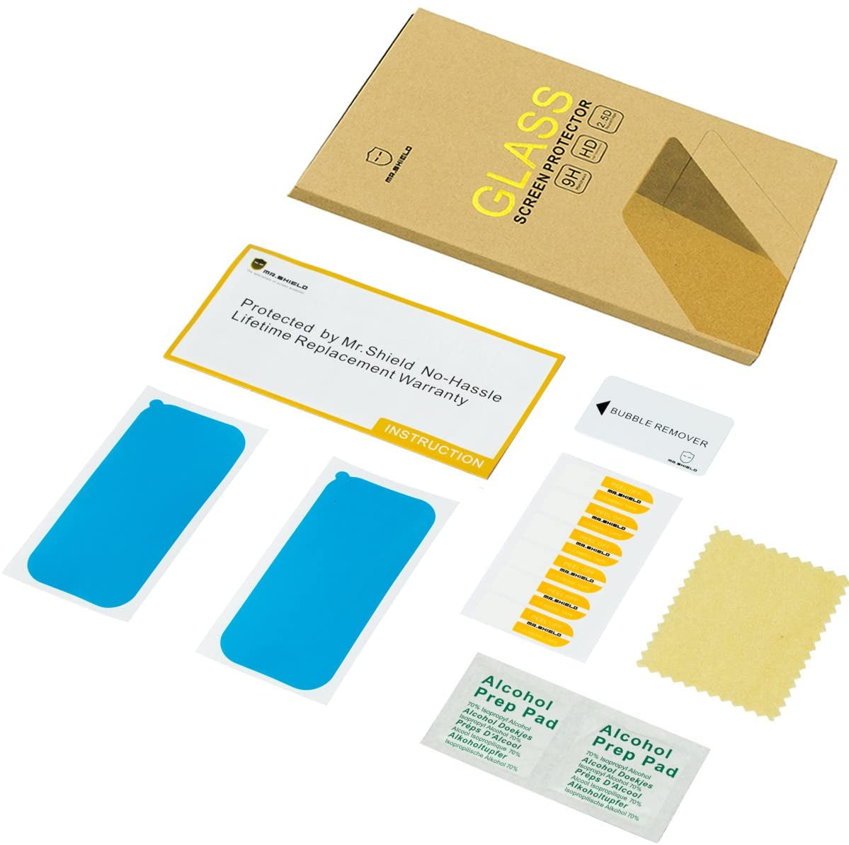 Mr.Shield [3-Pack] Designed for Oneplus (Nord N10 5G) [Tempered Glass] Screen Protector [Japan Glass with 9H Hardness] with Lifetime Replacement  Mr.Shield   