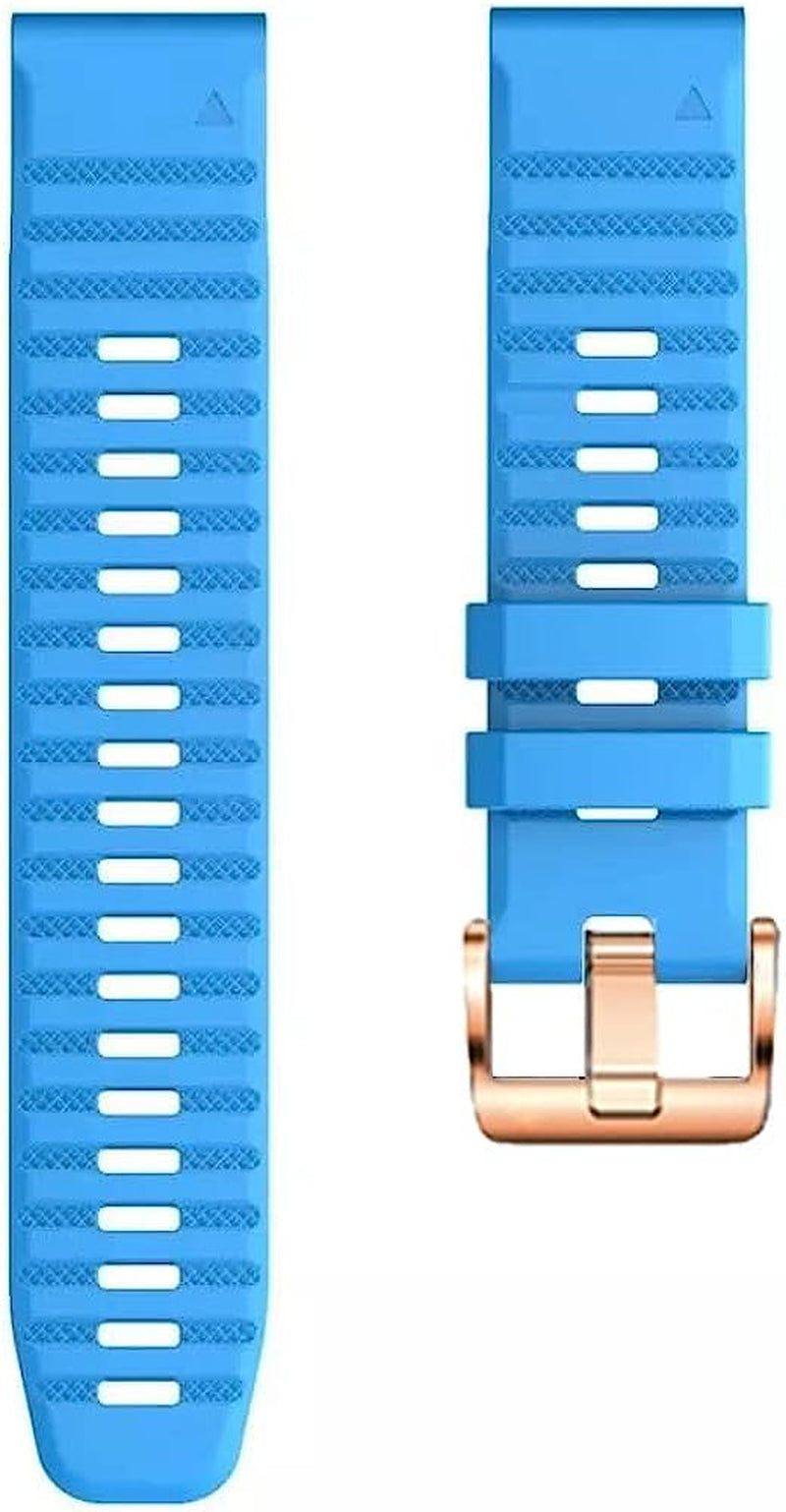 GUMMMY Quickfit 20 22 26Mm Straps Band for Garmin Fenix 7 7X 7S 5S 5 5X plus 6S 6 6X Pro/Epix Smartwatch Watch Band Silicone Bracelet  GUMMMY   