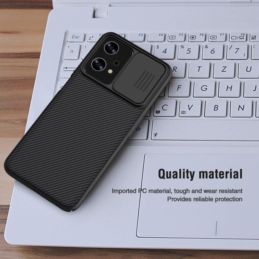 Le-Reach for Oneplus Nord CE 2 Lite Phone Case with Slide Lens Protection, Impact-Resistant Shockproof Protective Case Cover for Oneplus Nord CE 2 Lite 5G (Blue)  Le-Reach   