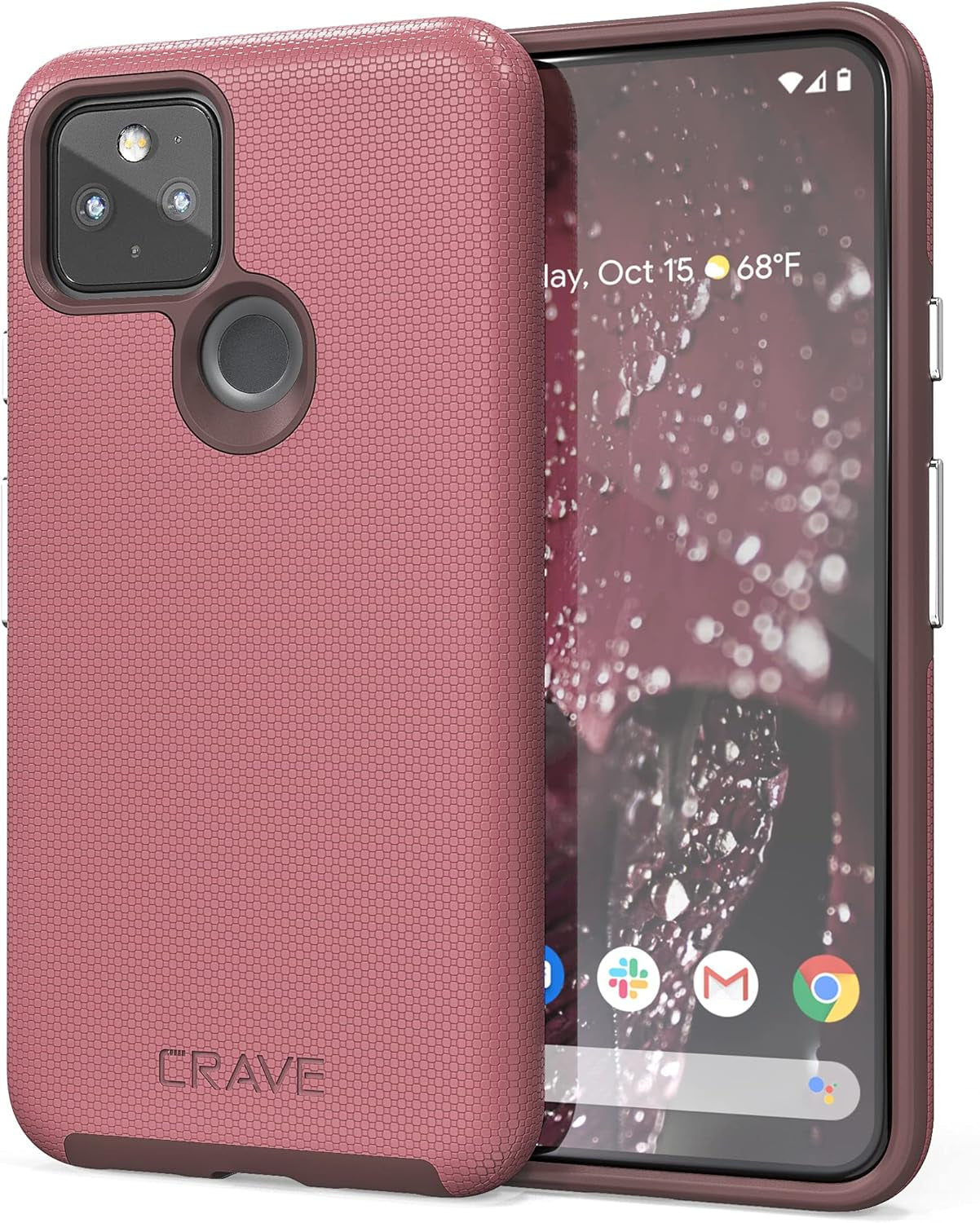 Crave Pixel 5 Case, Dual Guard Protection Series Case for Google Pixel 5 - Berry  Crave   