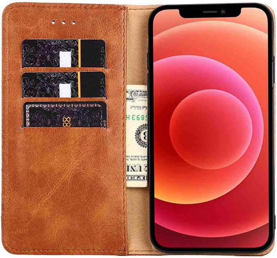 BANLEI2U Phone Cover Wallet Folio Case for LG G6, Premium PU Leather Slim Fit Cover for LG G6, Protective Cover, Brown  BANLEI2U   