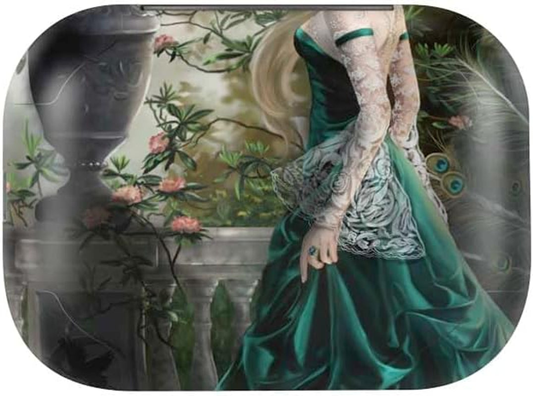 Skinit Decal Skin Compatible with Echo Buds - Officially Licensed Nene Thomas Woman with Peacocks by Nene Thomas Design  Skinit   