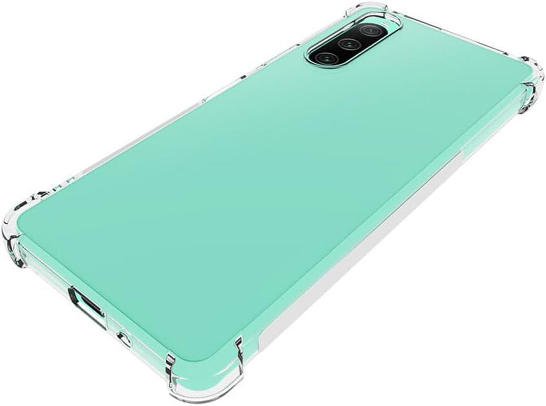Aikukiki Case for Sony Xperia 10 V,Sony Xperia 10 V 5G Case,Tpu Soft Silicone Bumpers Protective Cover Anti-Scratch Shockproof Phone Case for Sony Xperia 10 V 5G 2023 (Clear)  Aikukiki   