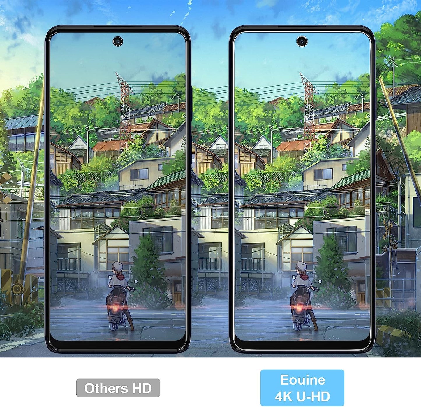 Eouine Screen Protector for Motorola Moto G Stylus 5G (2022),3 Pack 9H Tempered Glass,Easy to Install,Bubble-Free,Fingerprint Reader and Case Friendly  Eouine   