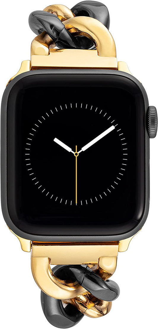 Anne Klein Fashion Chain Bracelet for Apple Watch, Secure, Adjustable, Apple Watch Replacement Band, Fits Most Wrists  Anne Klein   