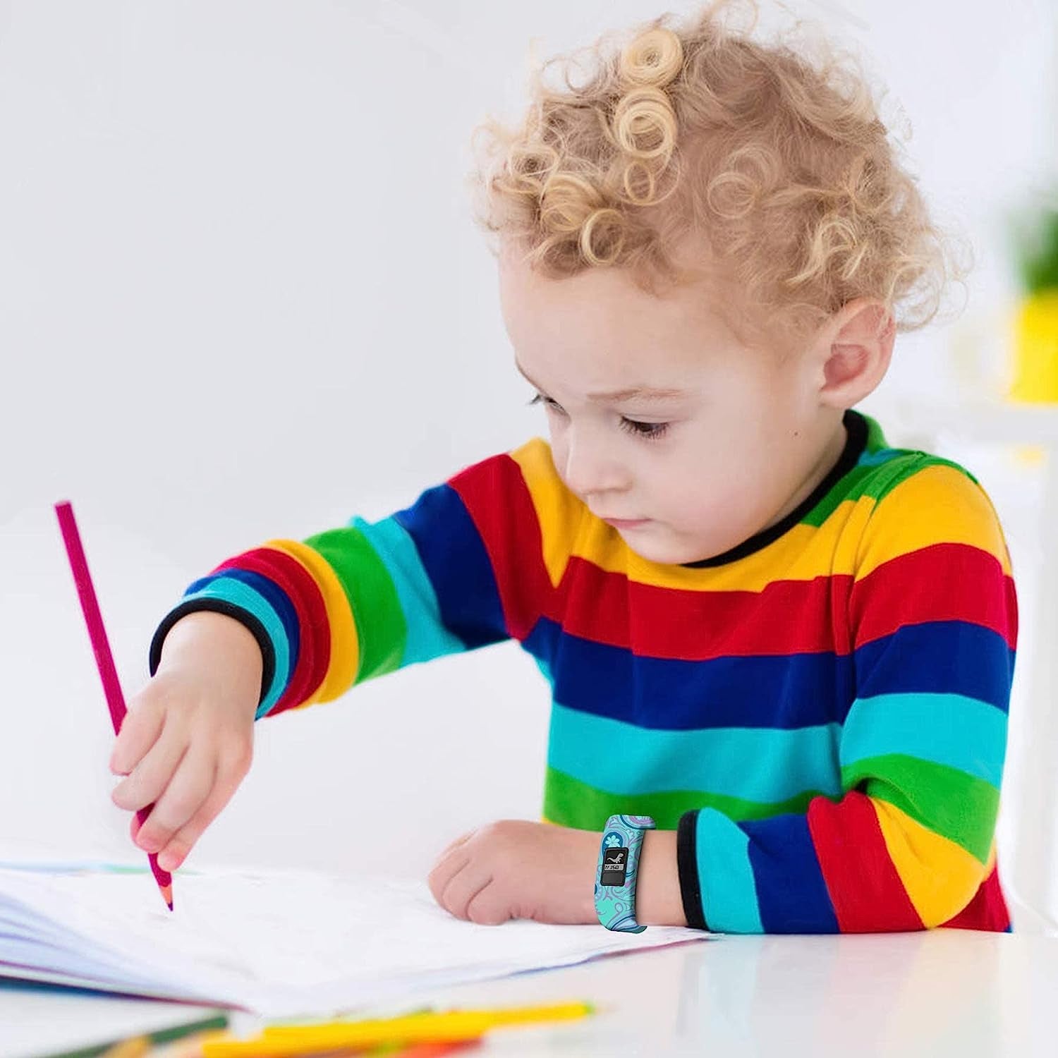 Bands Compatible with Garmin Vivofit JR Bands Vivofit JR 2 Bands/Vivofit 3 Bands Accessories Replacement Watchbands Starp for Kids Boys Girls Women with Metal Secure Clasp for Garmin Vivofit 3 JR,3PCS  Five Star Online US   