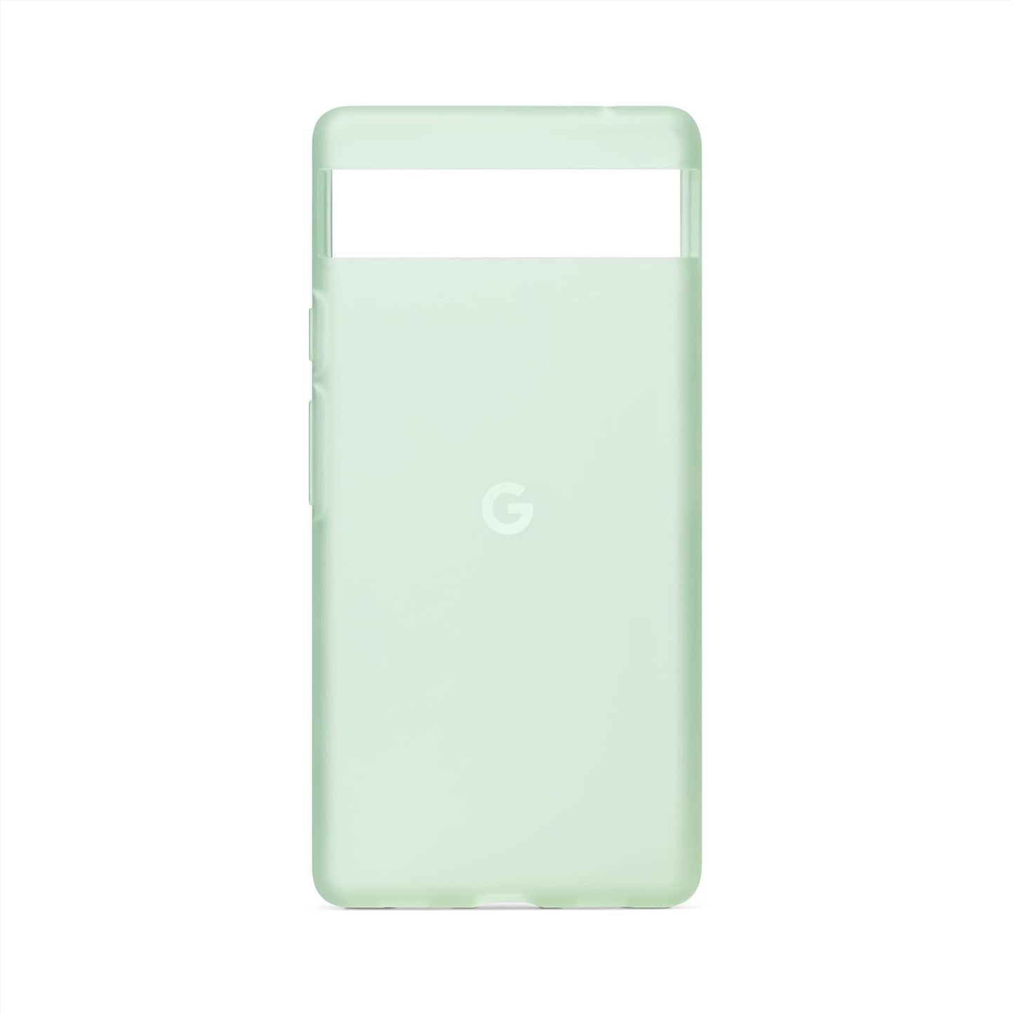 Google Pixel 6A - Protective Phone Case - Charcoal  Google Seafoam  