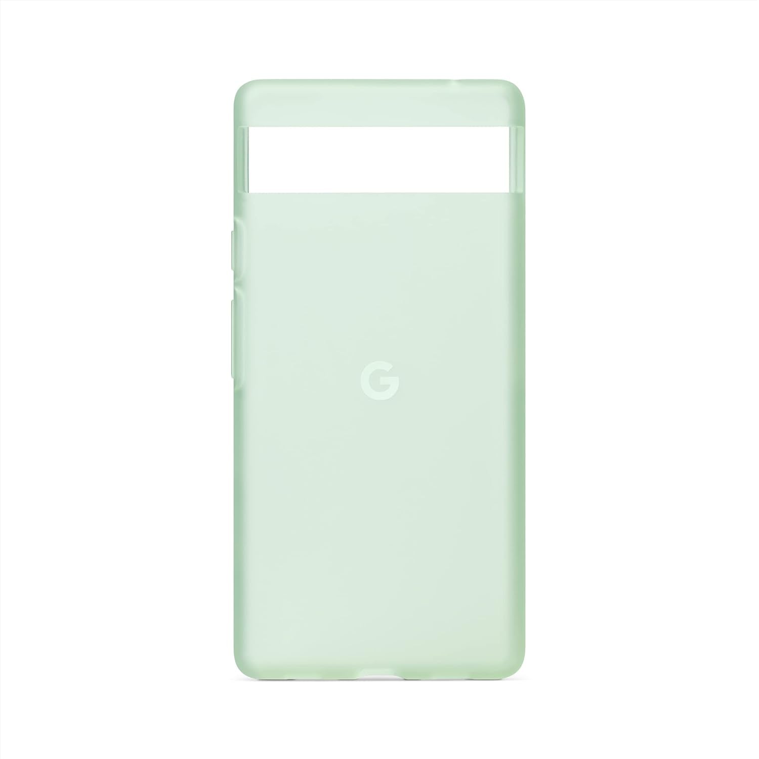 Google Pixel 6A - Protective Phone Case - Charcoal  Google Seafoam  