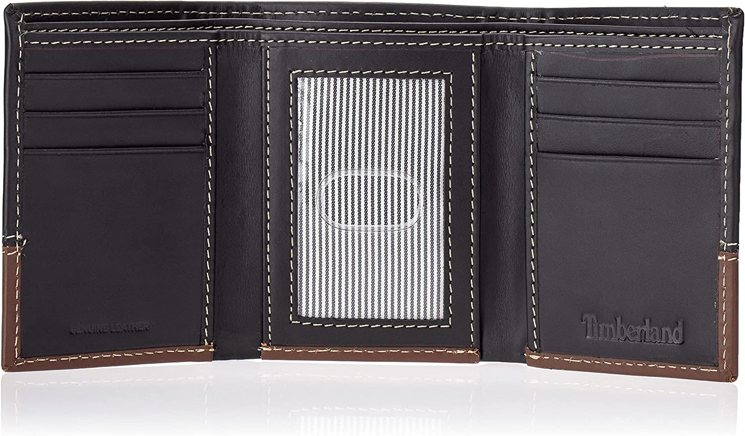 Timberland Men'S Leather Trifold Wallet with ID Window  Timberland Accessories   