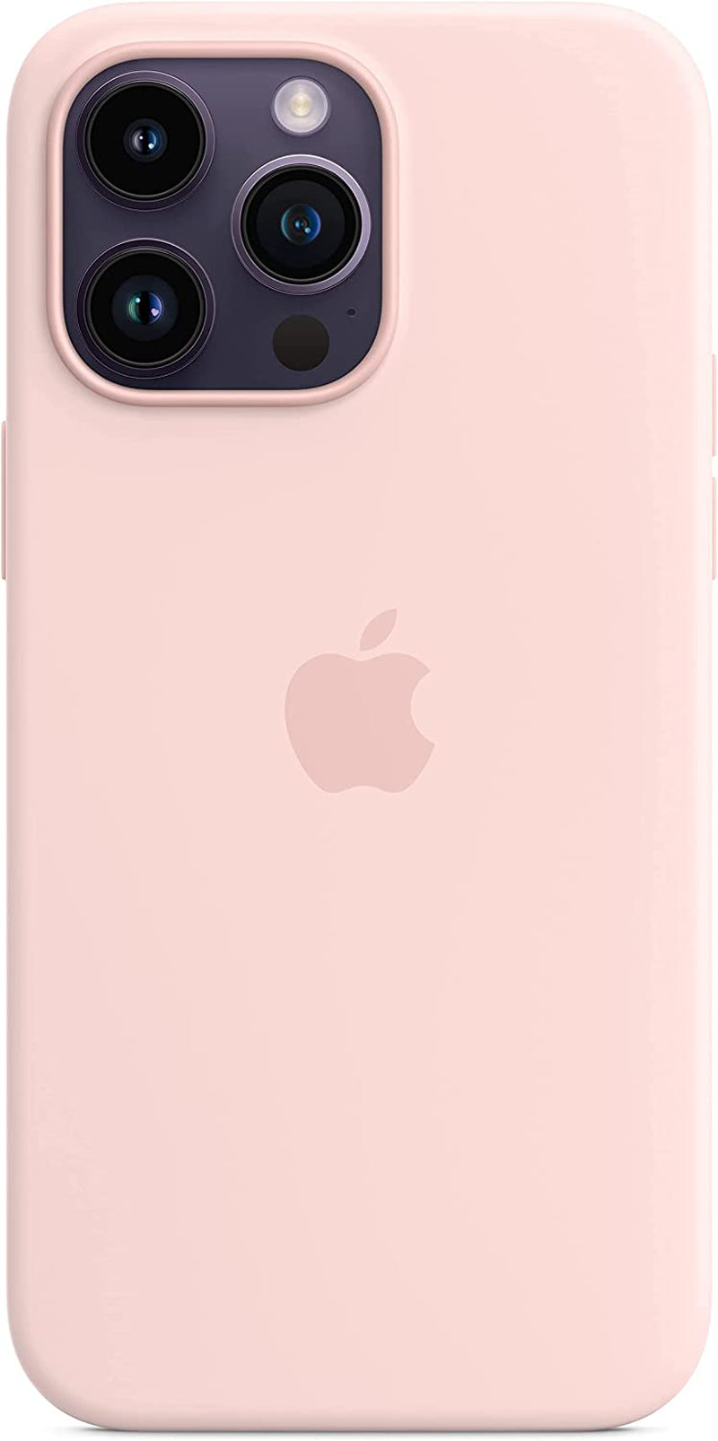 Apple Iphone 14 Pro Max Silicone Case with Magsafe - Midnight  Apple Chalk Pink  