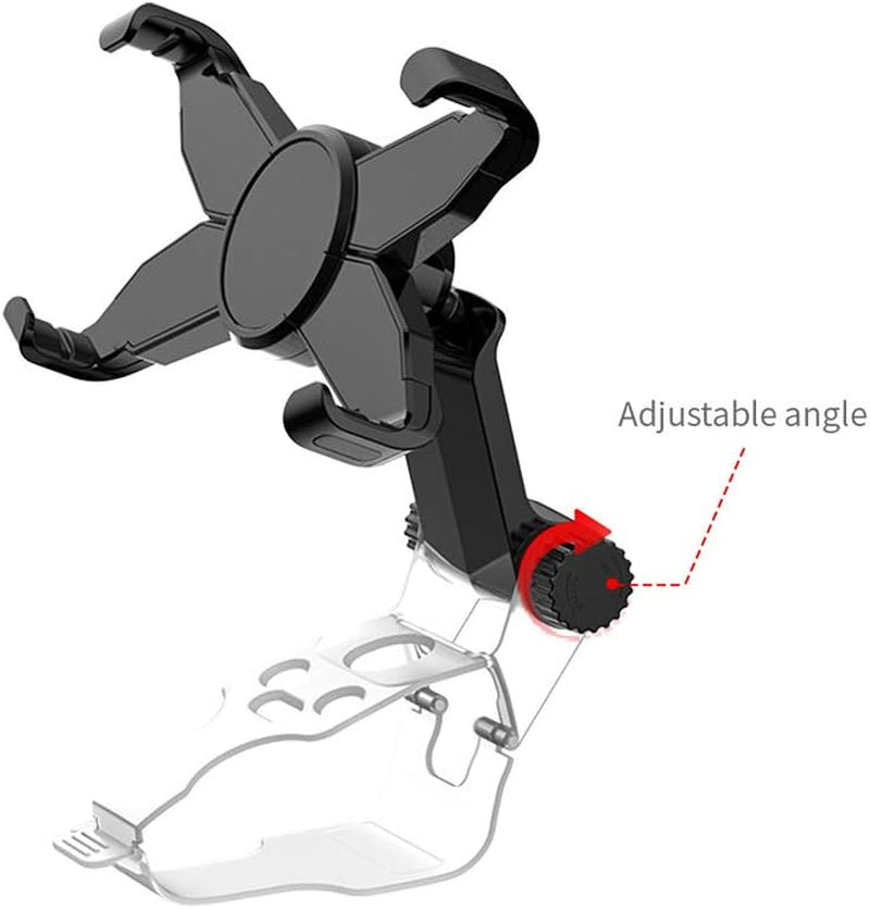 GOHJ Smartphone Gaming Clip Adjustable with Rotating Holder Mobile Phone Bracket Mount Cell Phone Clamp Game Accessories  GOHJ   