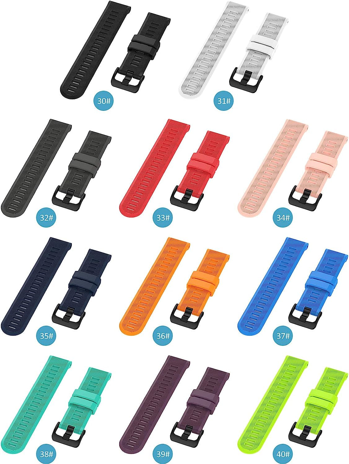 Watchband Compatible with Garmin Forerunner 945 and 935 Replacement Band  C2DJOY   