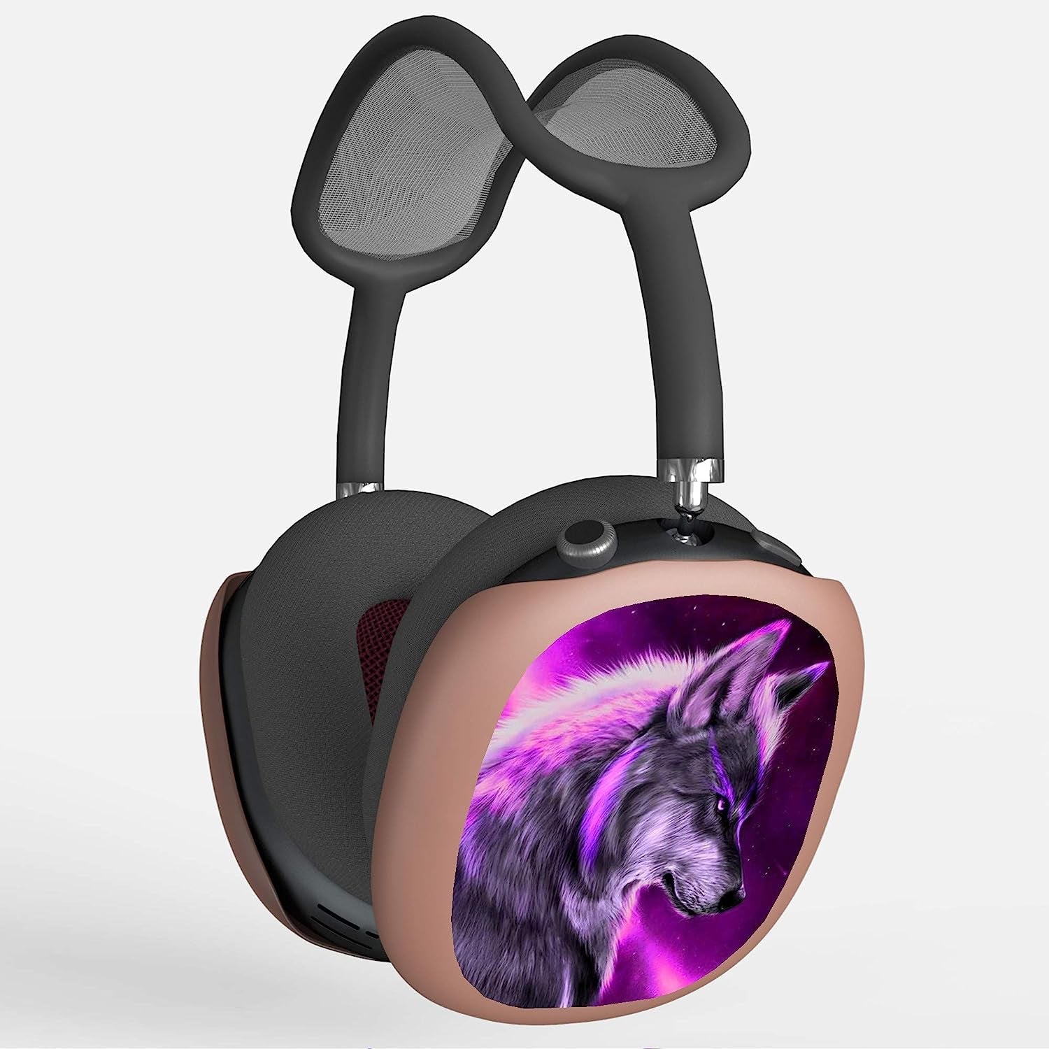 Pimpcase Compatible with Airpods Max Case Cover Headphone Flamingo  PimpCase Galaxy Wolf  