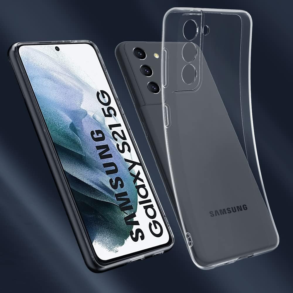 X-Level Samsung Galaxy S21 plus Case Clear Slim Fit Ultra-Thin Soft TPU Samsung S21 plus Mobile Phone Cover Anti-Slip Grip Phone Case for Galaxy S21 Plus  pipilu   