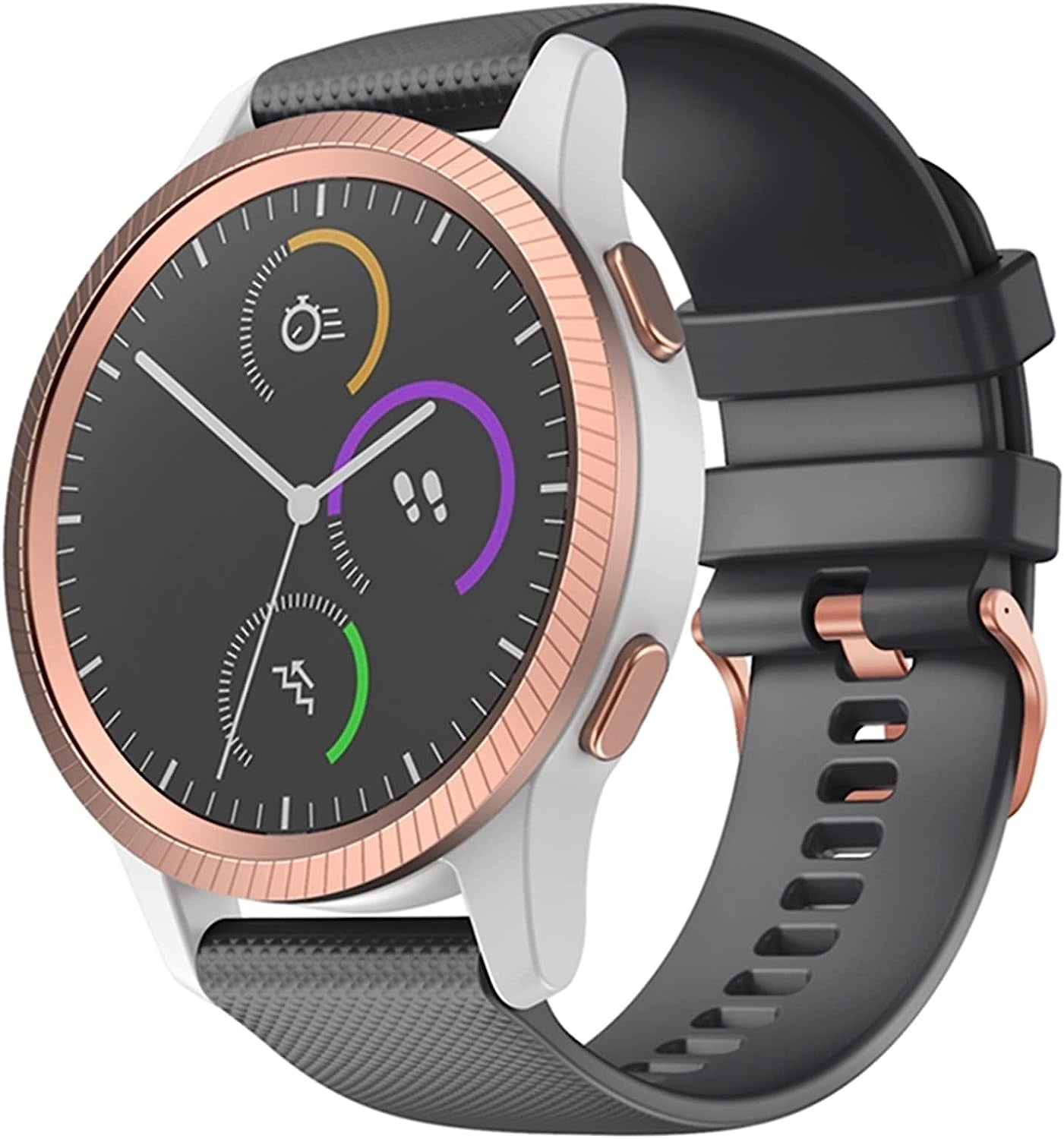 GHFHSG 18 20Mm Silicone Wrist Strap for Garmin Vivoactive 3 4S Garmin Venu Smart Watch Band for Forerunner 645 245 Wristband Strap  GHFHSG   