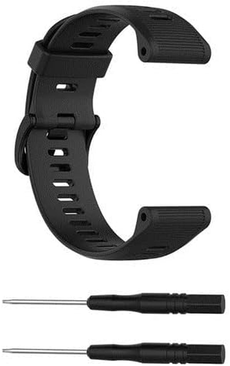 HEPUP Smart Watch Band for Garmin Forerunner 935 945 Strap 22MM Soft Silicone Bracelet for Garmin Fenix5 5Plus Fenix6 6Pro Wristband  HEPUP Black Forerunner 945 