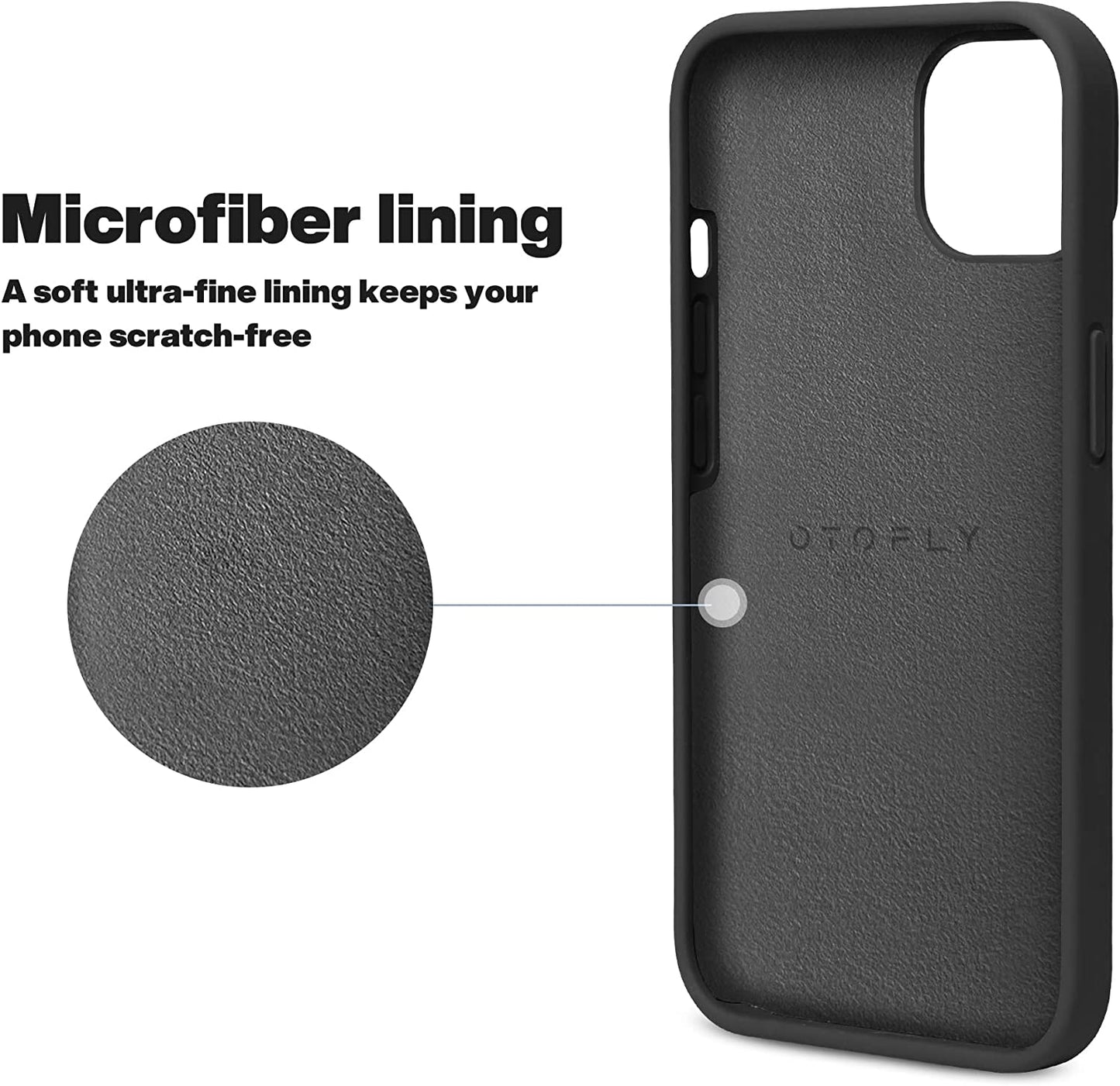 OTOFLY Designed for Iphone 14 plus Case, Silicone Shockproof Slim Thin Phone Case for Iphone 14 plus 6.7 Inch （Black）  OTOFLY Direct   