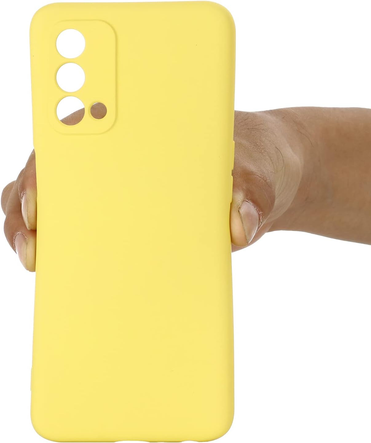 Joie & Joho Compatible with Oneplus Nord N200 5G Case, Ultra Slim Fit Soft Case Silicone Cover with Full Body Bumper Anti-Scratch Shockproof Case for Oneplus Nord N200 5G, Yellow  Joie & Joho   