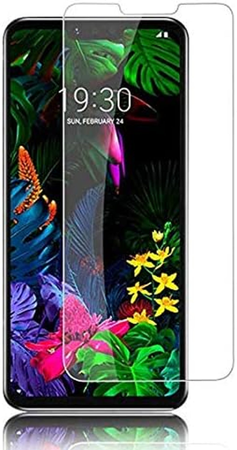 For LG G8 Thinq Tempered Glass Screen Protector, [2-PACK] HD Transparent Case Friendly Screen Protective Film for LG G8 Thinq  LG G8 ThinQ Clear Glass   