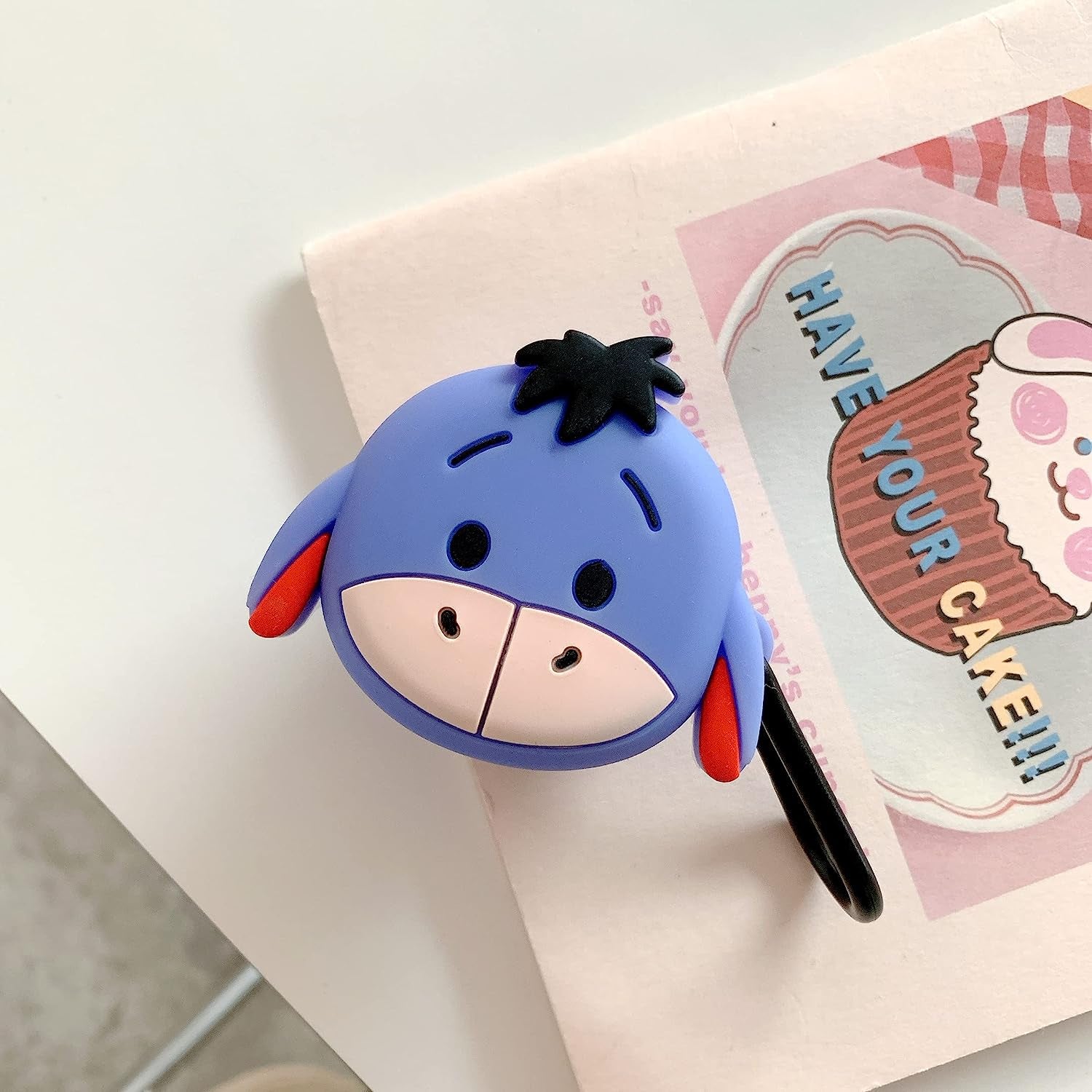 Case Compatible with Samsung Galaxy Buds 2 Case (2021)/ Galaxy Buds Pro (2021)/Galaxy Buds Live (2020)/Buds2 Pro Case (2022), Cartoon Anime Silicone Protective Cute Cover for Women Smart Donkey  KIRDEIVY   