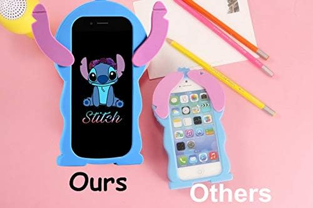 FINDWORLD Cases for Iphone 14 PRO Case, Lilo Stitch Cute 3D Cartoon Unique Cool Soft Silicone Animal Character Waterproof Protector Boys Kids Girls Gifts Cover Housing Skin for Iphone 14 Pro  FINDWORLD   