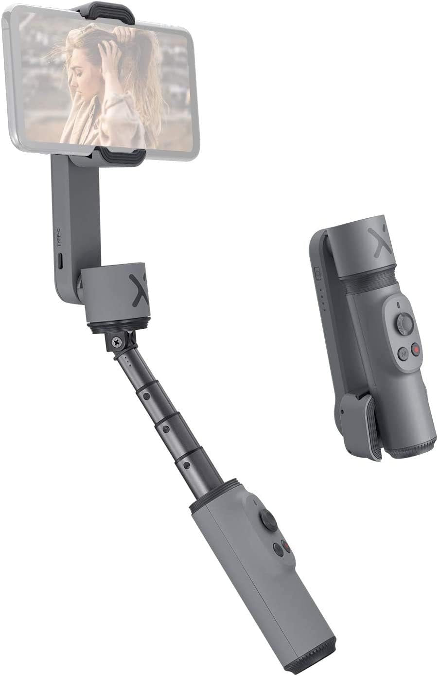 Zhiyun Smooth-Q 3-Axis Handheld Gimbal Stabilizer for Smartphone up to 220G or 6 Inches I.E. Iphone 7 Plus, Samsung S7, Huawei Mate  Zhiyun   