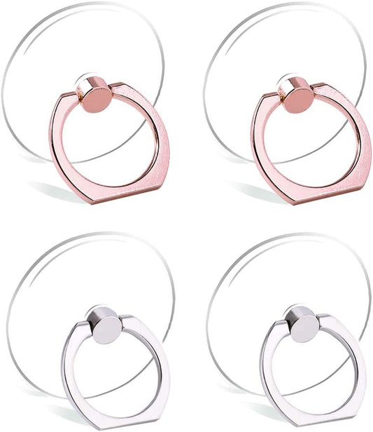 Cell Phone Ring Holder Stand Transparent Finger Grip Loop  Exoer   