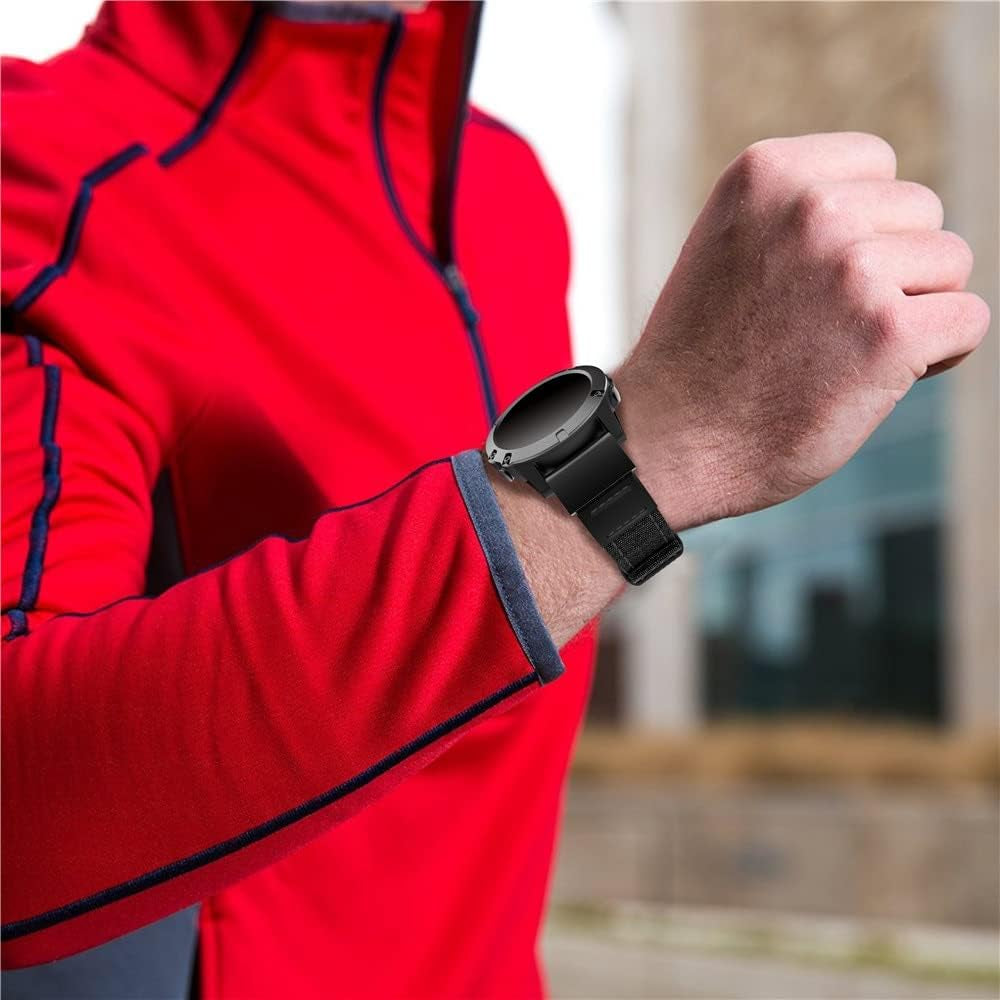 IOTUP Watch Strap 22 26Mm Quick Fit Smart Watch Band for Garmin Fenix 6 6X Pro 5X 5 plus 3 HR Canvas Wristband/Garmin Fenix Fenix 7X 7  IOTUP   