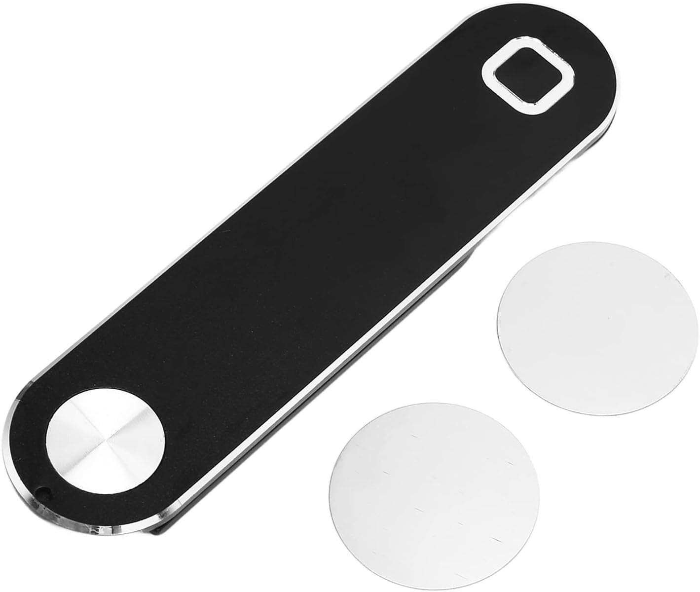 Dpofirs Magnetic Laptop Phone Holder for Laptop, Foldable Laptop Side Mount Clip Universal for All Mobile Phones, Computer Monitor Side Phone Mount(Black)  Dpofirs   