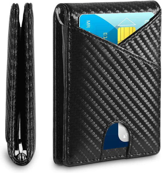 Tidoneam Mens Wallet with Money Clip RFID Blocking Slim Card Holder for Men with Gift Box  Tidoneam   