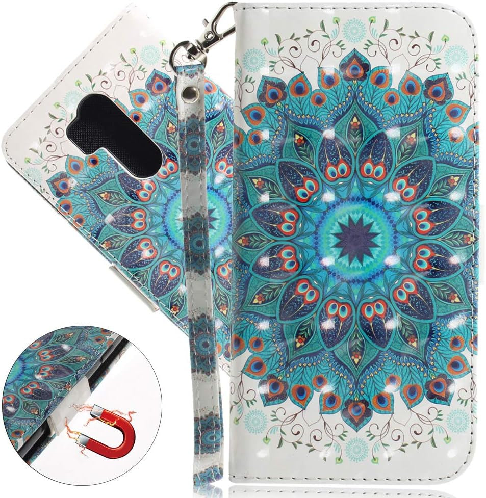 COTDINFORCA Compatible with LG G7 Thinq 2018 Case Wallet Premium PU Leather Case 3D Creative Painted Design Full-Body Protective Compatible with LG G7 / LG G7 Thinq. PU- Love Panda Pattern  COTDINFORCA P Pu- Chipmunk Series 1  