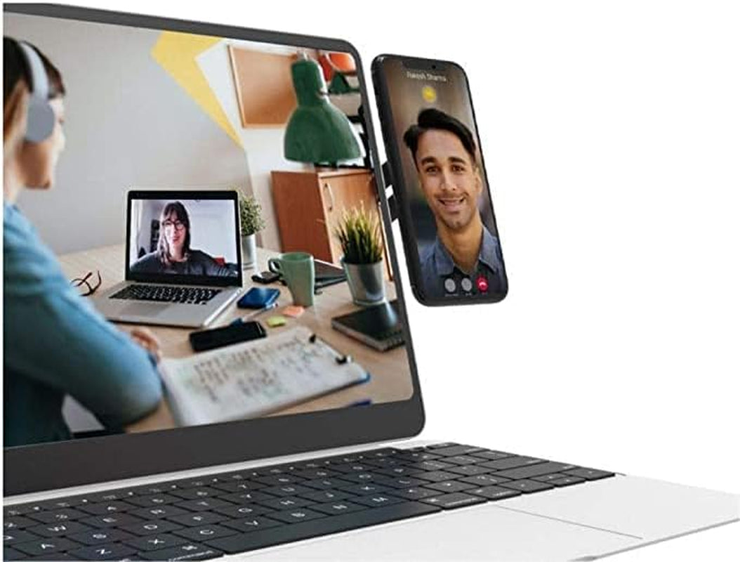 Computer Phone Stand Extension Bracket Dual Monitor Display Magnetic Laptop Side Magnetic Phone Holder  Barnyard Moovers Bargains   