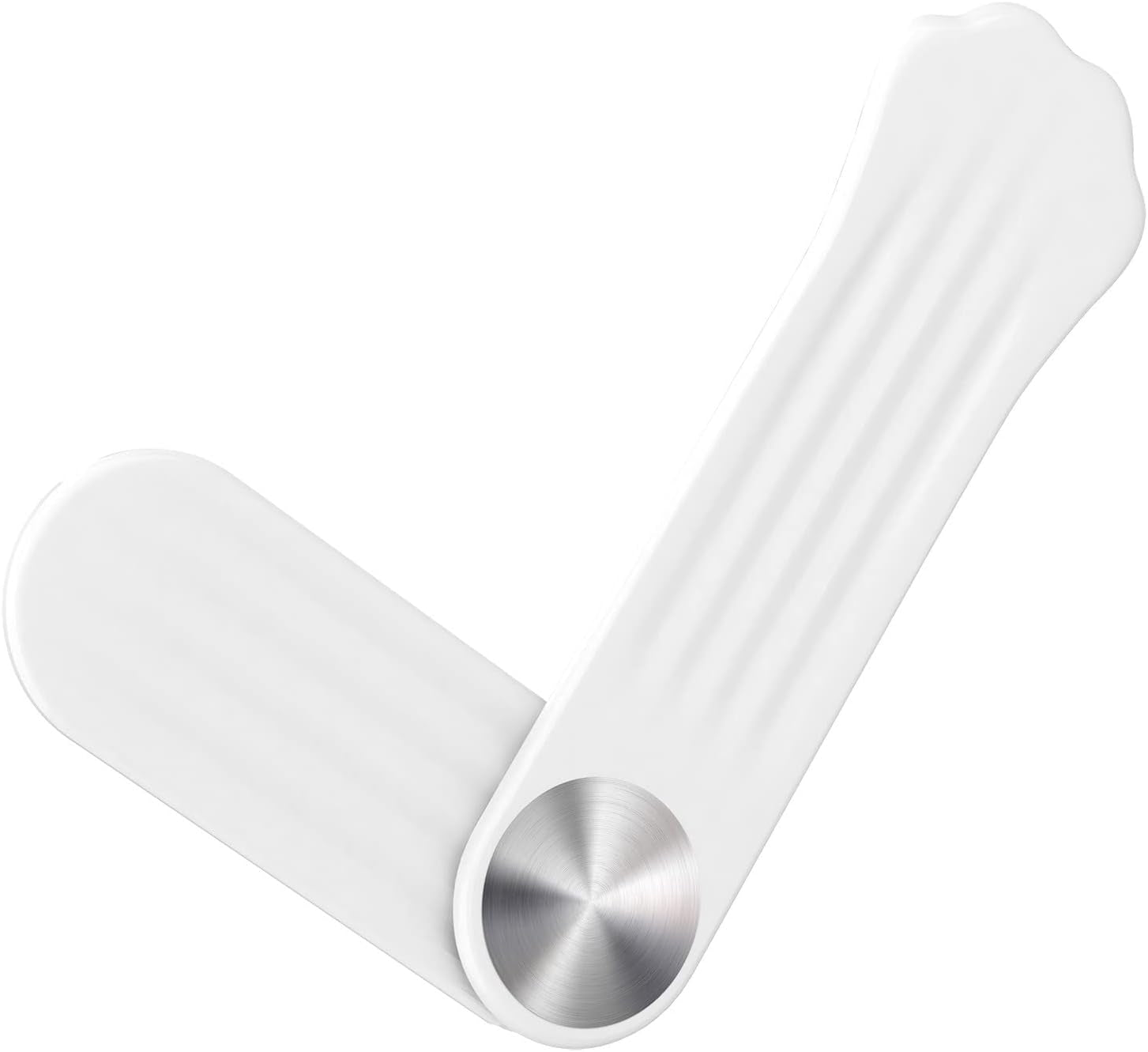 Magnetic Laptop Phone Holder Adjustable Side Mount Clip for Laptop Expansion Stand for Smartphone, Office and Home Enjoying Dual Screen at the Same Time (Sky Blue, One Size)  Generic White One Size 