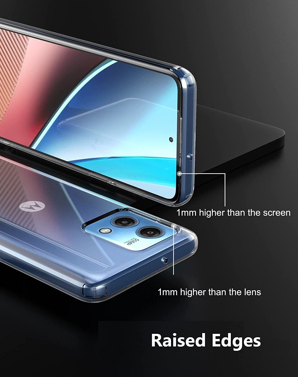 Cresee Case for Motorola Moto G Stylus 4G 2023, Thin Clear Cover with Air-Pocket Corners Slim Fit Shockproof Flexible TPU Phone Case for Moto G Stylus 4G 2023 - Transparent  Cresee   